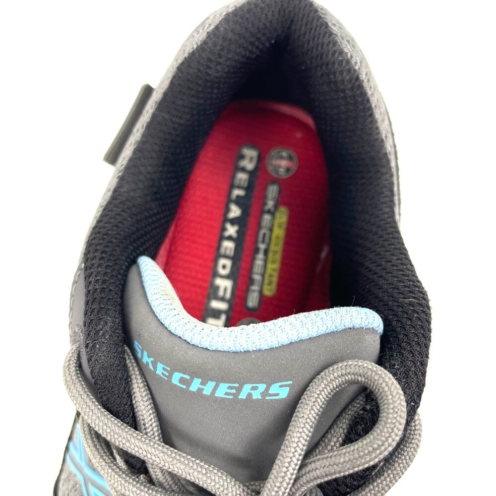 Skechers Work Relaxed Fit Slip Resistant Shoes – Women’s Size 8 US (Gray/Blue) - Picture 10 of 13